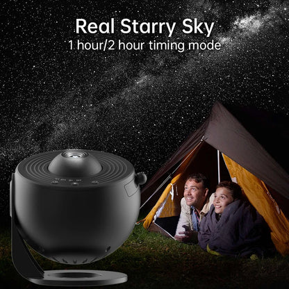Night Light Galaxy Projector Starry Sky Projector Rotate Planetarium Lamp Night Lamp for Room Decoration and Holiday Gifts